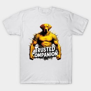 Yellow Labrador Retriever - Trusted Companion T-Shirt